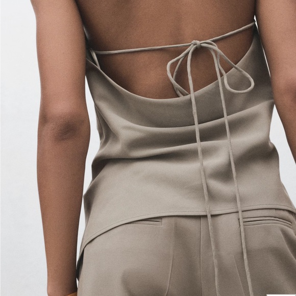 Mango Halter Neck Top - Picture 4 of 6